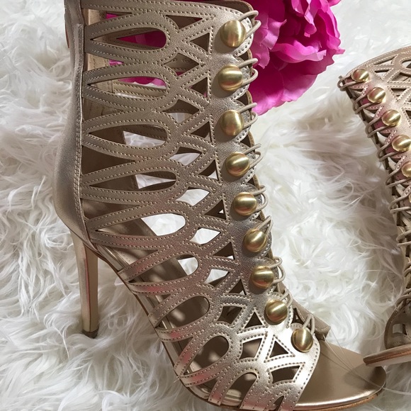 Guess gold heels - Picture 4 of 8